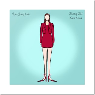 Kim Jung Eun Outfit From Strong Girl Nam Soon Posters and Art